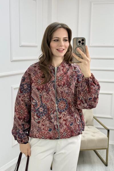 Etnik Desen Mont Bordo